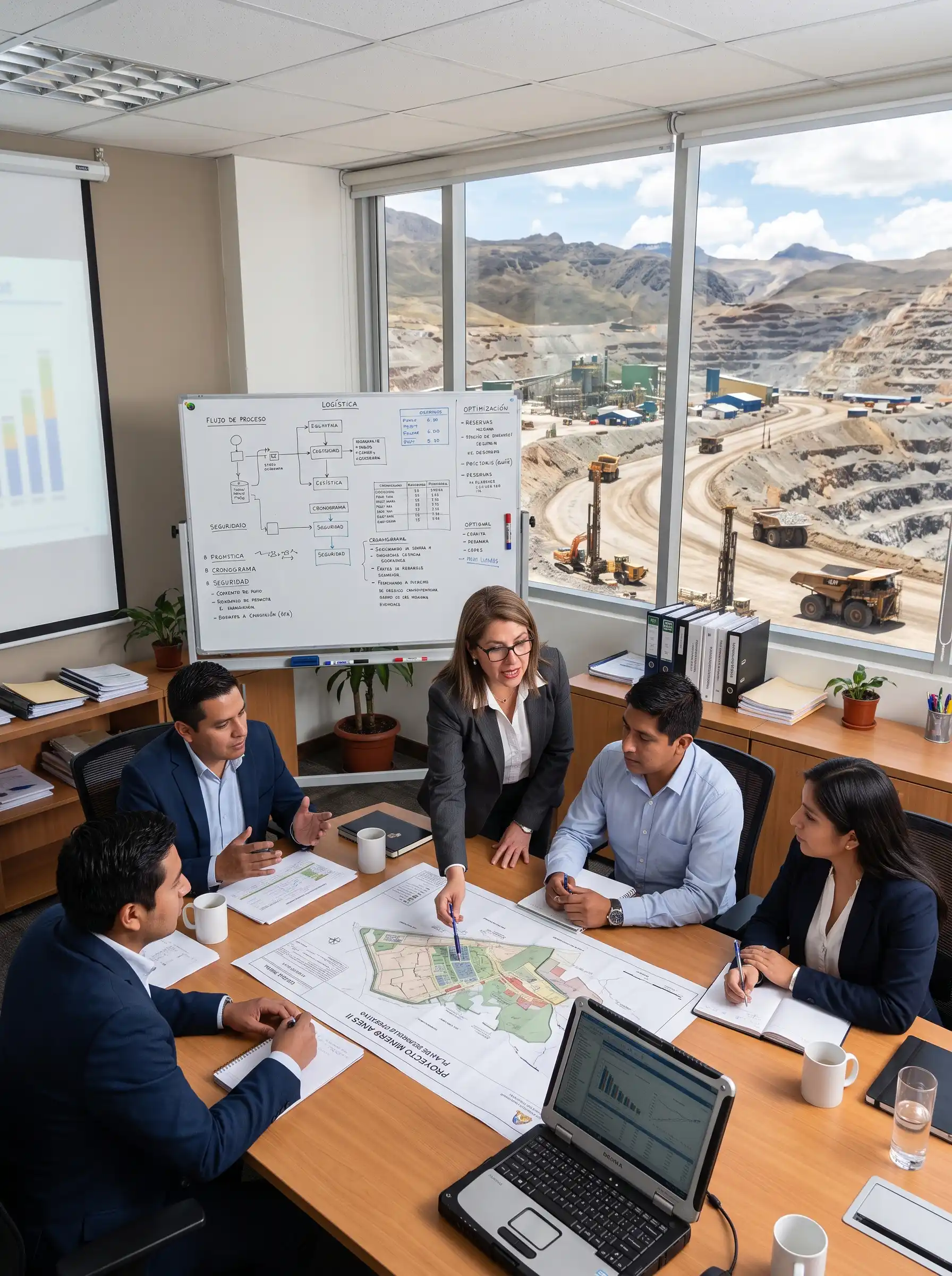 servicios de consultoría de proyectos mineros